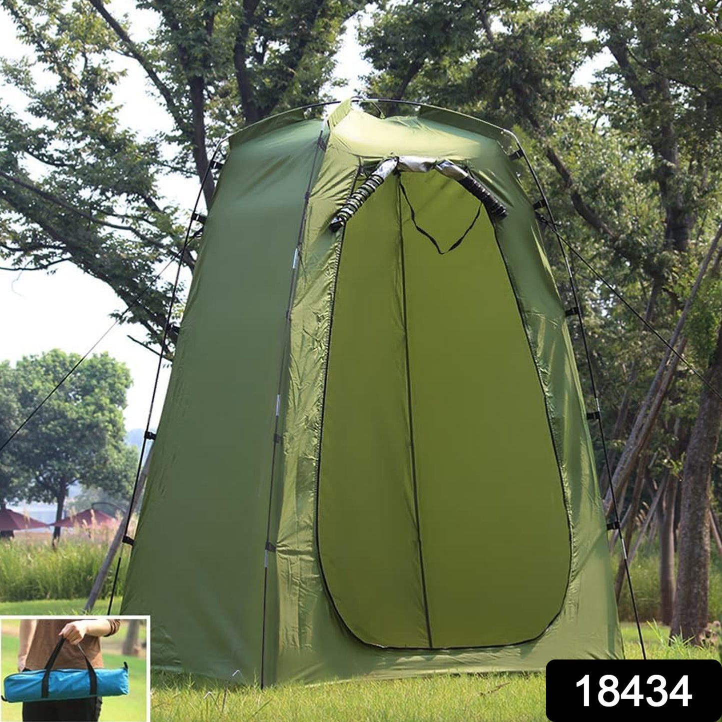 Hiking Privacy Tent Instant Portable Outdoor Shower Tent (1 Pc)