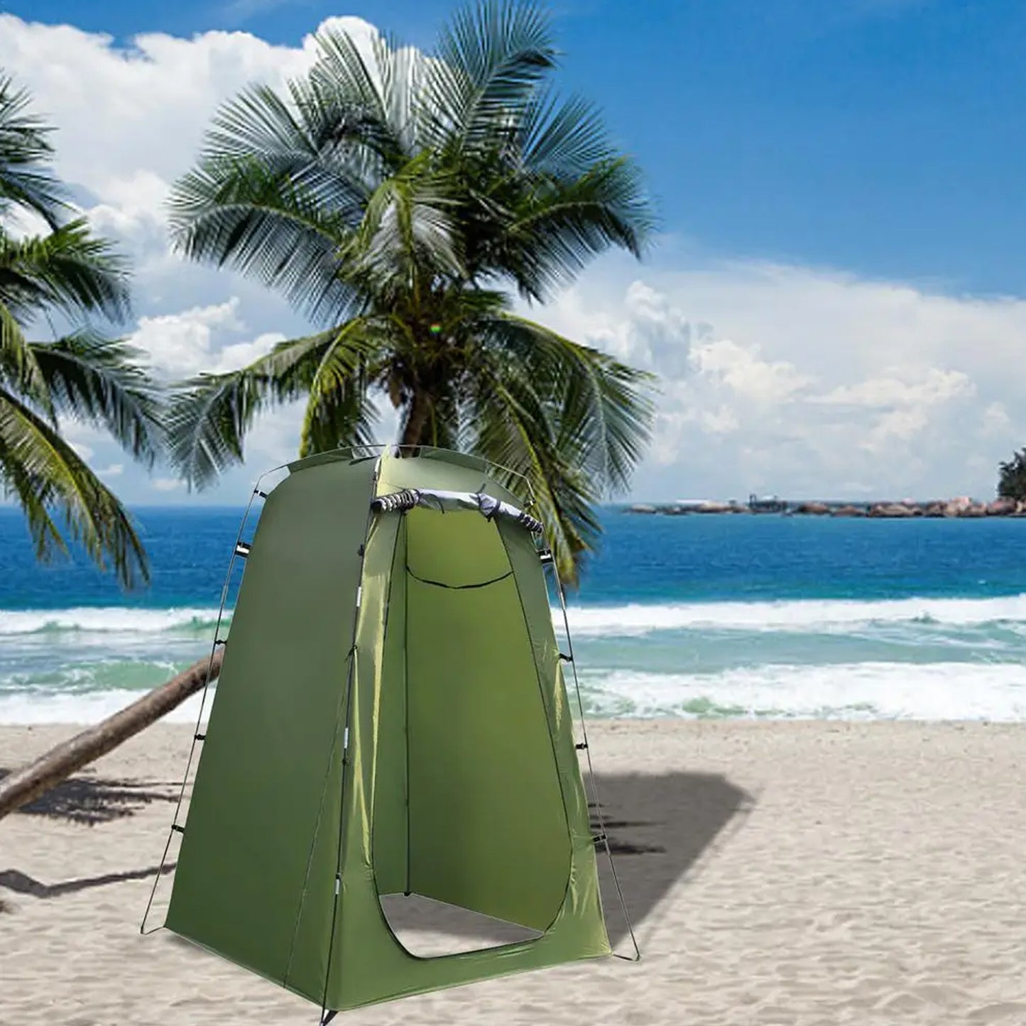 Hiking Privacy Tent Instant Portable Outdoor Shower Tent (1 Pc)