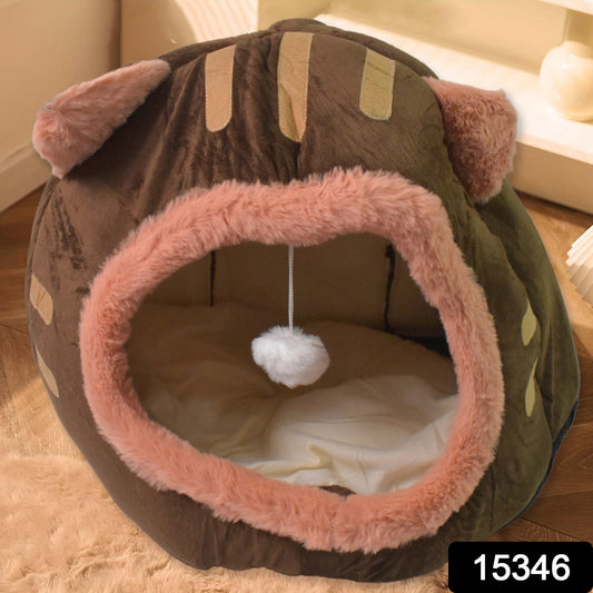 Cat  Dog Bed For Indoor Cats (1 Pc)